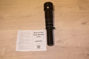 Opteka 650-1300mm (with 2X- 1300-2600mm) Telephoto Zoom Lens Mount for NIKON - Picture 1 of 12