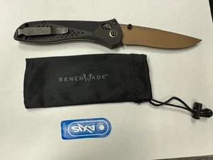 Benchmade Seven Ten Black Aluminum 710 Limited 4" Drop-Point Folding Knife - Picture 1 of 7