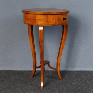 Beistelltisch Nähtisch Tisch Vintage Biedermeier Alt MÖBLINGER 2503_0502 - Bild 1 von 17