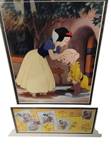 Snow White & Dopey USPS First day of Issue Photo/Cover Disney Celebration 2005 - Picture 1 of 2