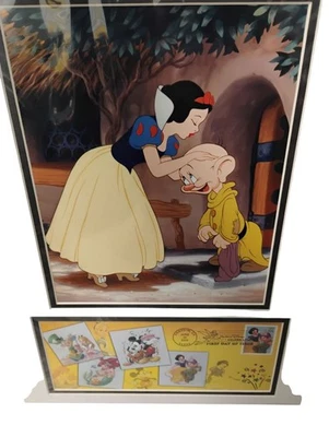 Snow White & Dopey USPS First day of Issue Photo/Cover Disney Celebration 2005 - Image 1 of 2