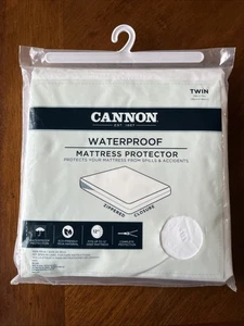 Cannon Soft Top Waterproof Mattress Protector Twin 39" x 75" - Picture 1 of 6