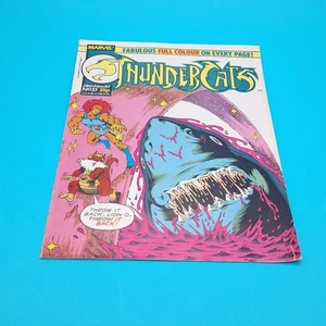 THUNDERCATS COMIC ☆ Vol 37 Vintage Original ☆ 80s Marvel Shark - Picture 1 of 2