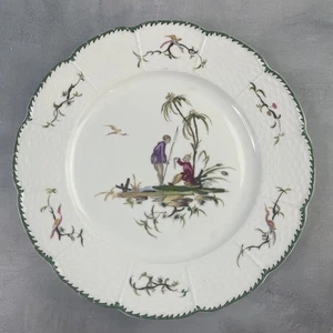 RAYNAUD assiette en porcelaine de Limoges décor SI KIANG scène n°5  Ø ~24.3cm - Imagen 1 de 9