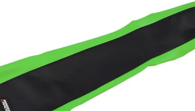 Cubierta de asiento de vinilo de alta resistencia verde alce para Kawasaki KLX140L 08-20 Foto 1 de 3