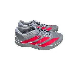 HERREN ADIDAS RUNNING ADIZERO EVO SL SCHUHE SILBER METALLIC / LUCID ROT 11,5 - Bild 1 von 11