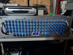 Ecualizador de audio estéreo para automóvil Audiobahn AEX500Q raro ecualizador de montaje en rack cruzado de colección - Imagen 1 de 10