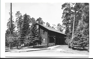 RPPC~SCENE AT DOUGLAS LODGE,ITASKA STATE PARK,MN -PM 1953 - Picture 1 of 1