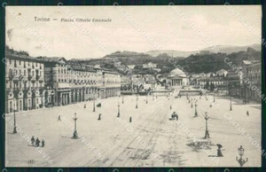 Torino Città Piazza Vittorio Emanuele cartolina MZ5743 - Imagen 1 de 2