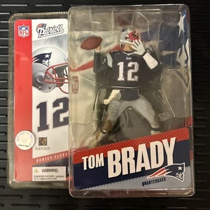 2005 McFarlane Football Series 11 Tom Brady Blue New England Patriots. Siehe Info - Bild 1 von 5