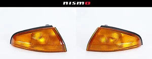Amber Indicator Signal Lights Lamps For: Nissan Skyline R32 GTR BNR32 Jdm 89-94 - Picture 1 of 1