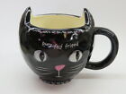 Unique Cup Tea Coffee Mug ~ PURR-FECT Friend ~ Cat Design by Natural Life