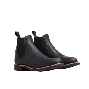 RED WING Heritage Style 3455 6-INCH CHELSEA MUJER BOTA CORTA NEGRA TALLA 6-9.5B - Imagen 1 de 7