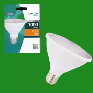 4x 12W PAR30 LED Ultra Baja Energía Spot Bombilla ES E27 Lámpara de Seguridad - Imagen 1 de 3