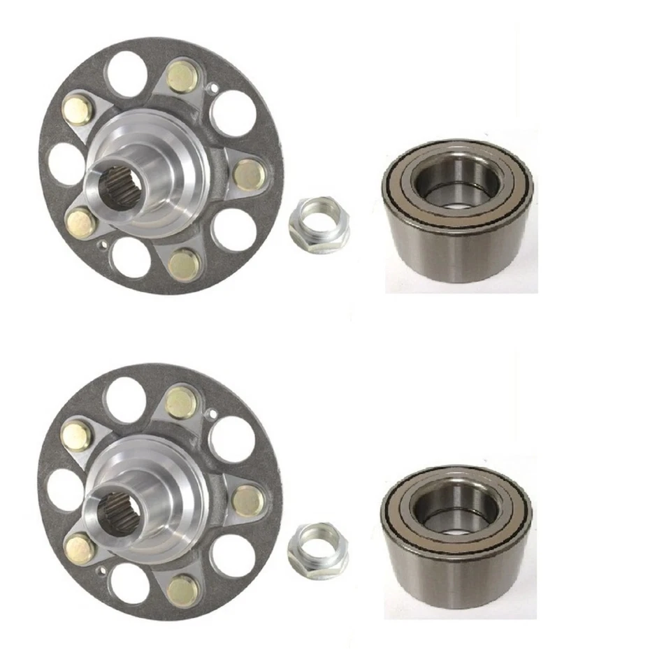 后轮轮毂和轴承 适合本田 CR-V 2002 - 2004 (EX),2005 - 2006 (4WD) 对 — 第 1/1 张图片