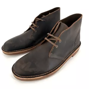 NWOB Clarks Men's Bushacre 2 Chukka Boot Brown Size 11B Beeswax NEW NWOT - Picture 1 of 12