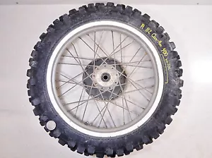 82 CAN-AM QUALIFIER IV 400 SUN METAL REAR WHEEL RIM HUB 18" - Foto 1 di 10