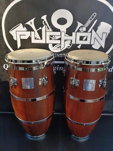 Gon Bops Mariano Chrome Set Quinto 10.75" & Tumba 12.25"   - Picture 1 of 10