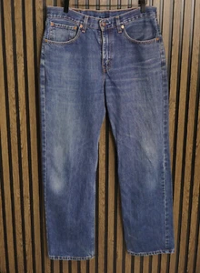 Hombres Levi's 571 Jeans Oscuro Azul Algodón Regular Recto Talla W32 L30 JNJ105 - Imagen 1 de 8