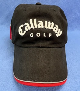 Men's Callaway Golf X Series Strapback Hat Cap Adjustable Black Red White Gray - Picture 1 of 12