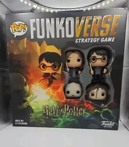 Harry Potter Funkoverse Board Game Pop Vinyl Strategy Hermione Voldemort - Picture 1 of 6