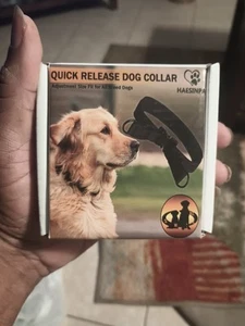 Nylon Dog Collar with Quick Release Adjustable - Picture 1 of 4