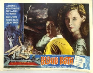 Tarjeta de vestíbulo Blood Bath (1966) #3 11X14 - Imagen 1 de 2
