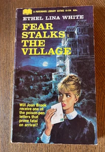 VINTAGE 1966 VINTAGE **RARE** Fear Stalks the Village by Ethel Lina White - Picture 1 of 14