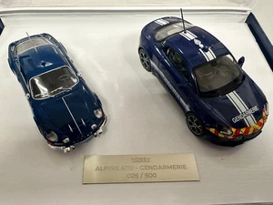 Norev Coffret 2 Alpine A110 Gendarmerie 500 exemplaires 1/43 517880 0825 - Imagen 1 de 8