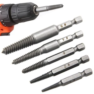 5 Stück Extraktor Tornillos Rotos Espiral Entferner Pernos Dañados Tuercas Barridas - Bild 1 von 7