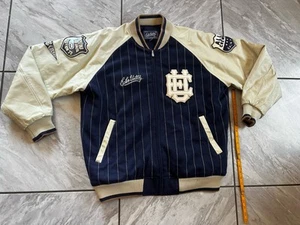 Y2K Eckō unltd Varsity Bomberjacke Hip Hop Stickerei Herren XL 2000s Letterman - Bild 1 von 5