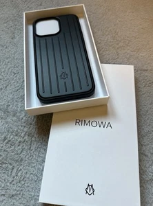 RIMOWA iPhone 15 PRO MAX Case (Black) BRAND NEW 🆕 - Zdjęcie 1 z 3