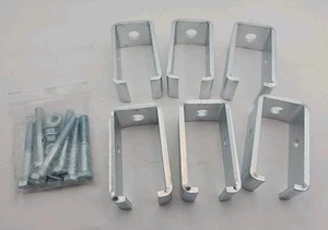 6 Pack Heavy-Duty 1-5/8" Strut Channel Trolley Track Hanger for UNISTRUT P1834-E - Picture 1 of 4