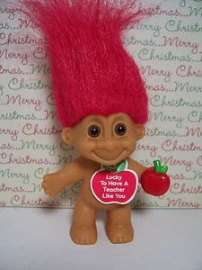 LUCKY TO HAVE A TEACHER LIKE YOU - Muñeca Russ Troll de 3" - NUEVA EN BOLSA - Imagen 1 de 7
