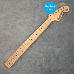 Full Scalloped Big Head Maple Electric Guitar Neck 22 Fret Clear Glossy - Picture 1 of 10