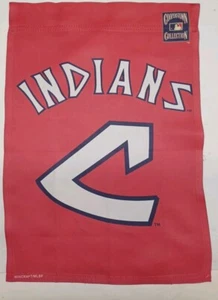 Indians 70's C-Logo Cooperstown Garden Flag 12.5"×17.5" Wincraft Double Sided - Bild 1 von 14