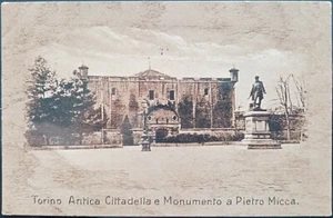 1920 - Torino - antica cittadella e monumento Pietro Micca - Imagen 1 de 1