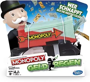 Hasbro E3037 Monopoly Gesellschaftsspiel Geldregen Spiel - Bild 1 von 4