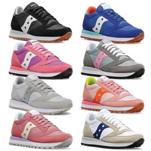 Saucony Jazz Original Damen Sneaker Turnschuhe Freizeit Schuhe Sportschuhe - Afbeelding 1 van 36