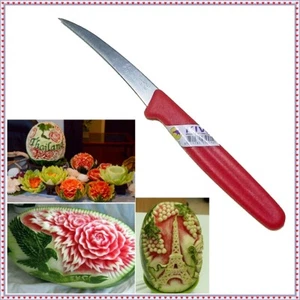 1 Pcs Carving Knife KIWI Stainless Craft Tool Cut Fruit Vegetable Thai Food, 001 - Picture 1 of 11