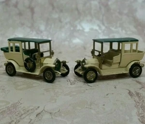Set of 2 1965 'Models of Yesteryear' 1910 BENZ LIMOUSINE Y3-2 issue1 and 1A - Picture 1 of 12
