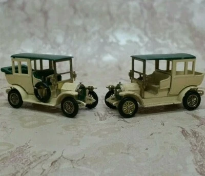 Set of 2 1965 'Models of Yesteryear' 1910 BENZ LIMOUSINE Y3-2 issue1 and 1A - Image 1 of 4