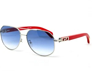 PORTA ROMANA SUNGLASSES and frames MOD.1516 gold Red wood temples - Picture 1 of 6
