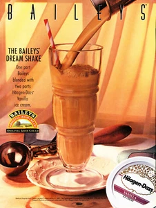 BAILEYS LIQUEUR AD #18 RARE 1991 OUT OF PRINT VINTAGE - Picture 1 of 3