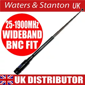 Watson W-889 Teleskop-Scanning-Antenne 25-1900 MHz. BNC Stecker - Bild 1 von 2