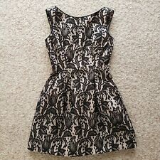 [3+ items free post] Size M - (NWOT) ZARA WOMEN'S S/LESS FIT & FLARE LACED DRESS