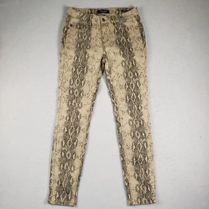 Judy Blue Snale Print Jeans Women’s 7/28 Skinny Fit Denim Mid Rise Pants - Picture 1 of 12