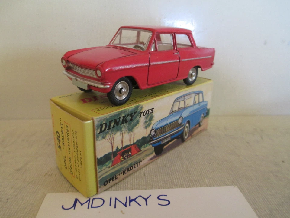 DINKY TOYS 540 OPEL KADETT 1962/65 MIB 9 EN BOITE VERY NICE LOOK - Photo 1/4