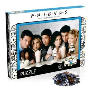 Friends - Milkshake 1000pc Puzzle-WINWM00377-WINNING MOVES - Picture 1 of 1