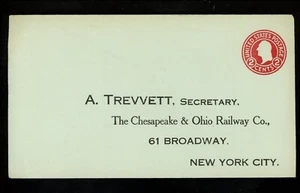 US Postal Stationery U432f Unused Envelope Entire Washington 2 cents 1916 Die 6 - Picture 1 of 2